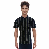 Print Black T-shirt : Regular