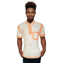 Print Orange T-shirt : Regular