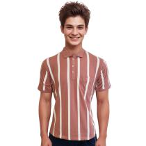 Stripes Peach T-shirt : Regular