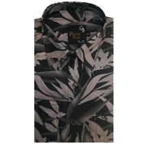 Print Black Shirt : Party