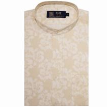 Print Cream Shirt : Party