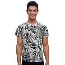 Print White Shirt : 