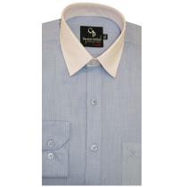 Plain Blue Shirt : Business