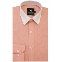 Plain Peach Shirt : Business