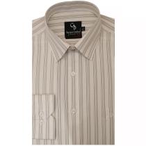 Stripes Light Green Shirt : Business