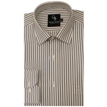 Stripes Dark Gray Shirt : Business