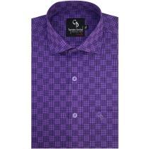 Checks Mauve Shirt : Business