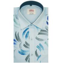 Handpainted Blue Shirt : 