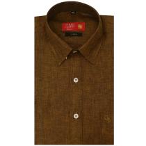 Plain Brown Shirt : Business