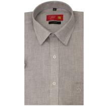 Plain Light Gray Shirt : Business