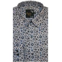 Print Gray Shirt : 