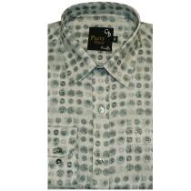 Print Gray Shirt : Party