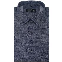 Print Navy Blue Shirt : Ditto