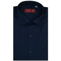 Self Design Navy Blue Shirt : Business