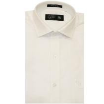 Self Design White Shirt : Business