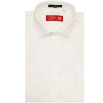 Self Design White Shirt : Business