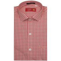 Checks Peach Shirt : 