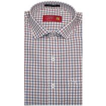 Checks Maroon Shirt : Business