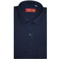 Stripes Navy Blue Shirt : Business