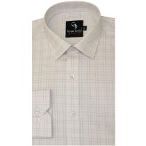 Checks White Shirt : Business