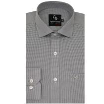 Checks Dark Blue Shirt : Business