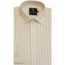 Stripes Peach Shirt : Business