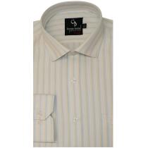 Stripes Blue Shirt : Business