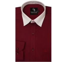 Plain Maroon Shirt : Business