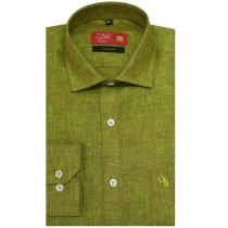 Plain Dark Green Shirt : Business