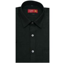 Plain Dark Green Shirt : Business