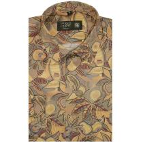 Print Brown Shirt : Ditto
