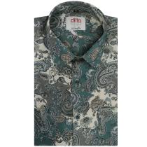 Print Green Shirt : Ditto