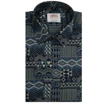 Print Green Shirt : Ditto