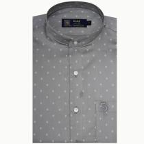 Print Gray Shirt : Party