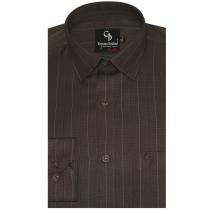 Stripes Brown Shirt : Business