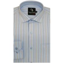 Stripes Blue Shirt : Business