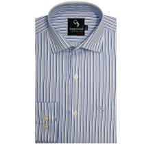 Stripes Blue Shirt : Business