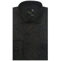 Print Gray Shirt : Party
