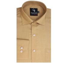 Plain Brown Shirt : Business