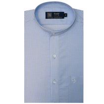 Print Light Blue Shirt : Party