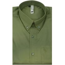 Plain Green Shirt : Slim