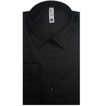 Print Black Shirt : Slim