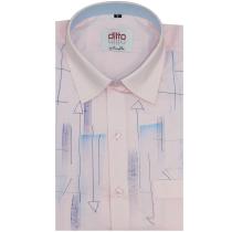 Handpainted Pink Shirt : Ditto