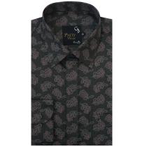 Print Green Shirt : Party
