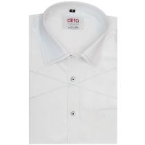 Embroidered White T-shirt : Ditto