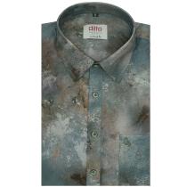 Print Green Shirt : Ditto