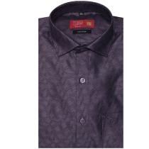 Self Design Mauve Shirt : Business
