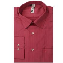 Self Design Red Shirt : Slim