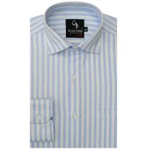 Stripes Blue Shirt : Business