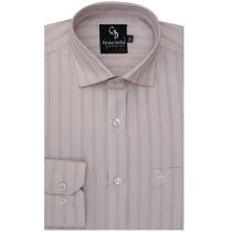 Stripes Brown Shirt : Business